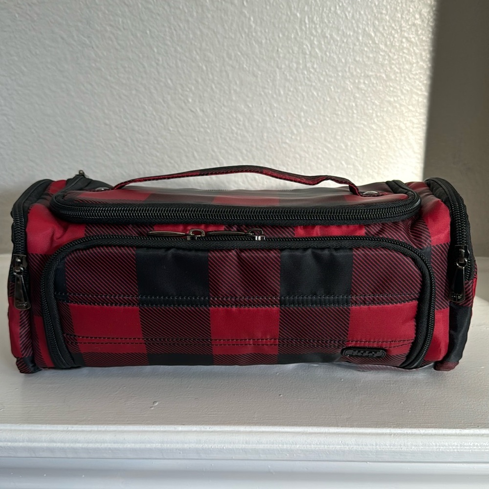 NWOT Lug Trolley in Buffalo Check Red